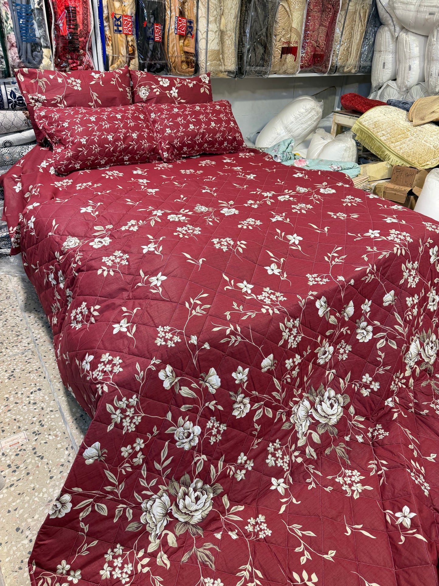 ✨ 6 Piece Pure Cotton Comforter Set – Soft, Stylish & Premium Quality ✨