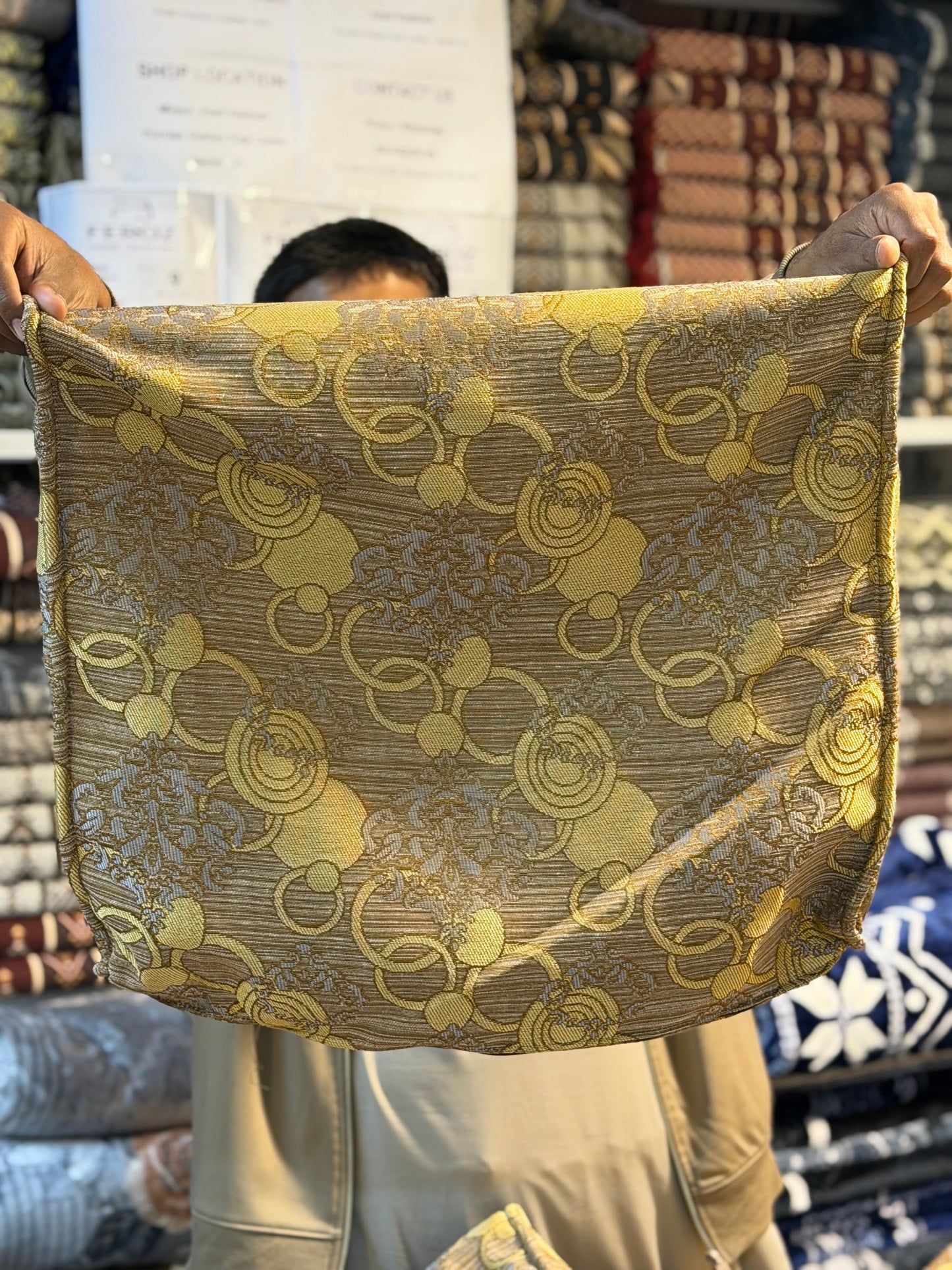 ✨ Wooden Sofa Loose Cover – 10 Cushion Set ✨