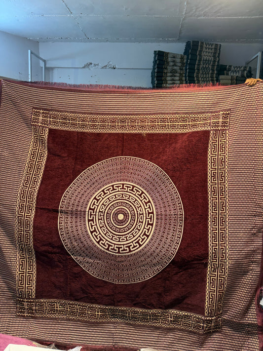 ✨ King Size 4 Piece Bed Sheet Set – Premium Card Velvet Fabric ✨