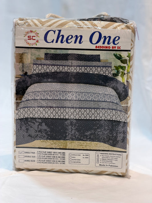 Single Cotton Bedsheets Pack Of 2