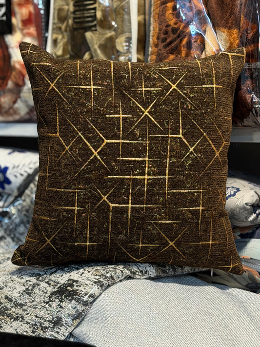 ✨ 16×16 Cushion Covers – Double Side Use (Velvet & Premium Jacquard) | Set of 6 ✨