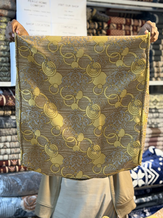 ✨ Wooden Sofa Loose Cover – 10 Cushion Set ✨