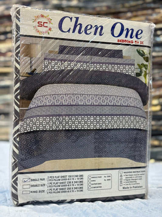 Cotton bedsheets-Single&Double bed