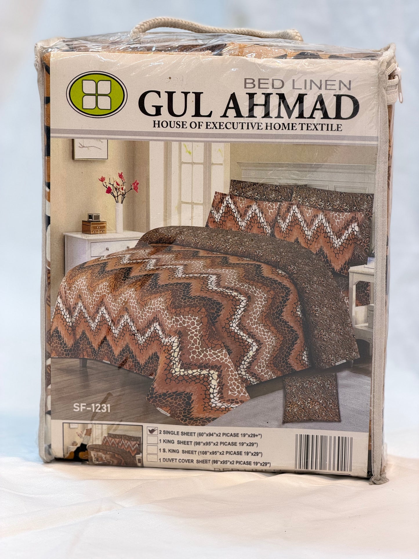 Single Cotton Bedsheets Pack Of 2